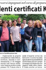 Artico silla certificazione ket